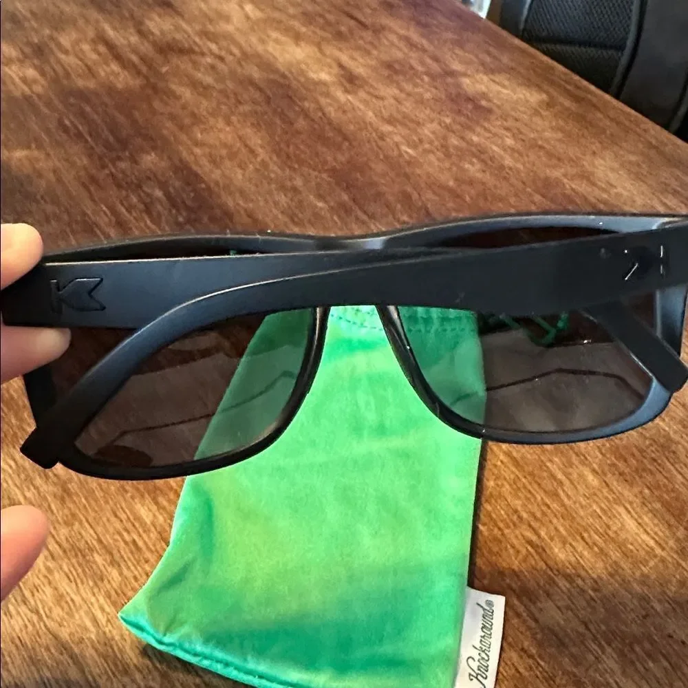 NWOT Men's Knockaround Torrey Pines Sunglasses in Matte Black
